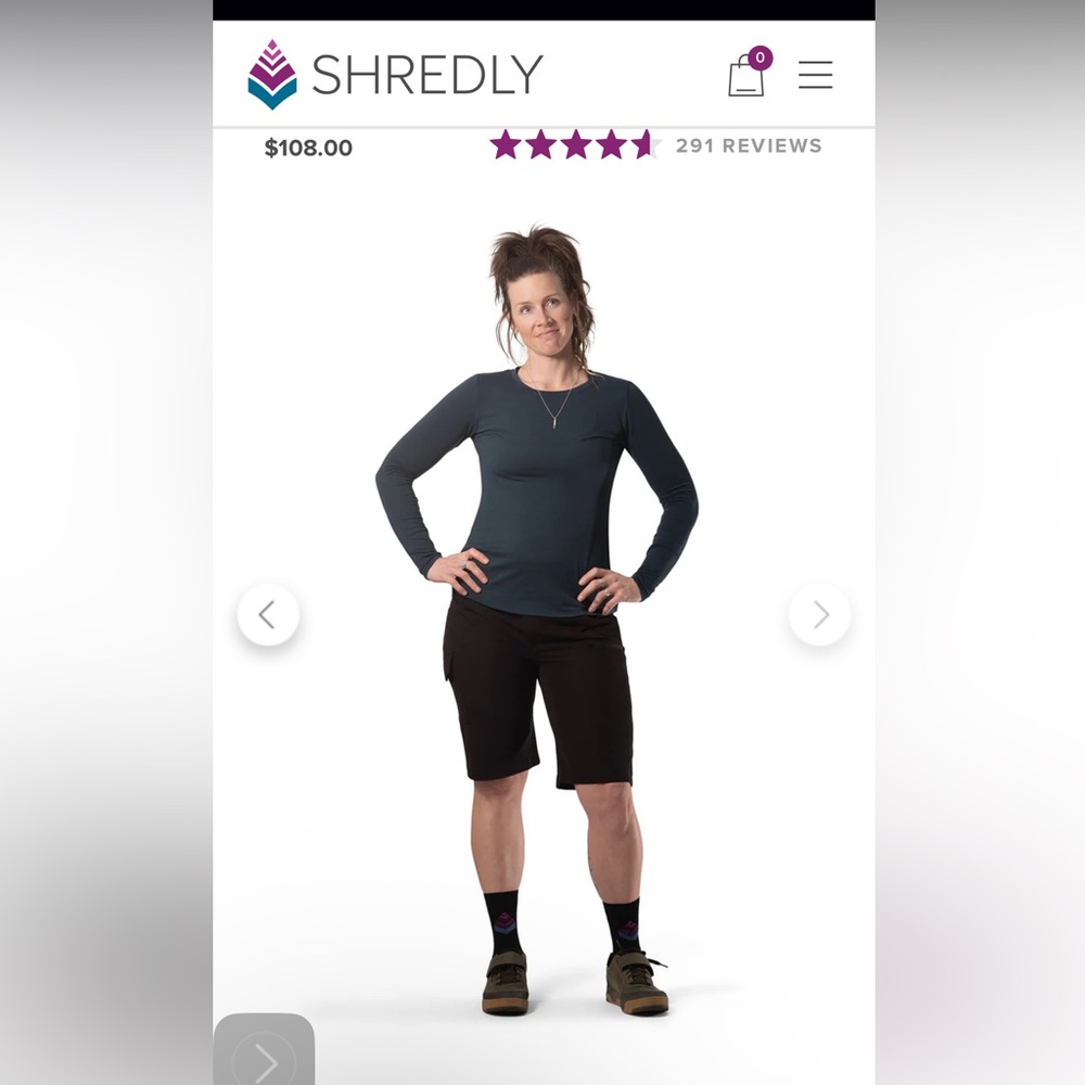 Shredly Women’s MTB CURVY SHORT